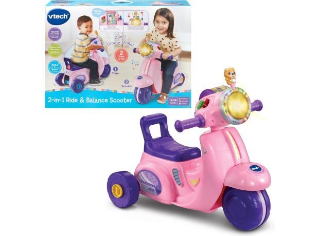 موتور تعادلی 2 در 1 Vtech مدل صورتی, image