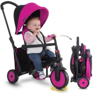 سه چرخه 6 حالته صورتی (10 تا 36 ماه) Smartrike