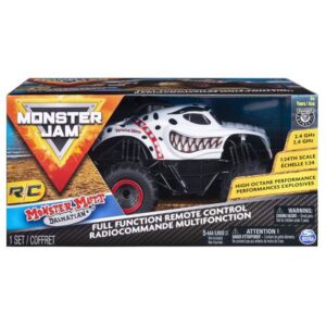 ماشین کنترلی Monster Jam مدل Monster Mutt Dalmati با مقیاس 1:24