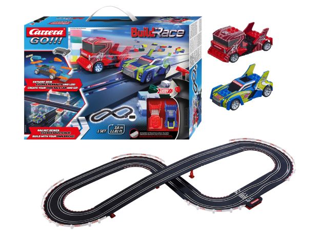پیست ماشین مسابقه ای 3.6 متری Build’n Race Carrera Go!, image