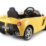 ماشین شارژی سواری دو سرعته‌ی لافراری (زرد), تنوع: 82700-Yellow, image 2