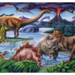 پازل 35 تکه راونزبرگر مدل زمین بازی دایناسورها, image 2