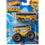 پک 2 تایی ماشین Hot Wheels سری Monster Truck مدل 5Alarm, تنوع: GRH81-5Alarm, image 3