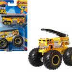 پک 2 تایی ماشین Hot Wheels سری Monster Truck مدل 5Alarm, تنوع: GRH81-5Alarm, image