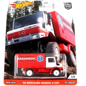 پک تکی ماشین Hot Wheels سری Car Culture مدل ’88 Mercedes Unimog U13000