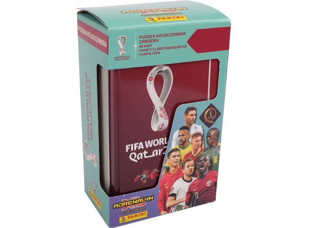 پک کارت بازی فوتبالی Adrenalyn XL مدل Classic Tin بنفش رنگ, image