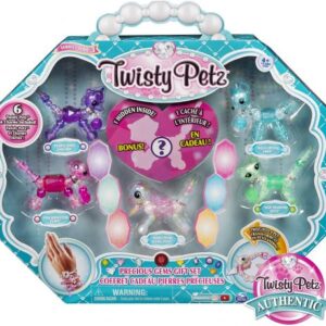 پک 6 تایی دستبندهای درخشان Twisty Petz