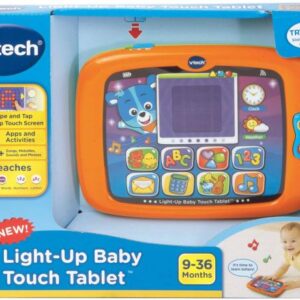 تبلت کودک نارنجی Vtech مدل Light Up Baby Touch, image