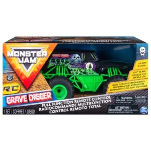 ماشین کنترلی Monster Jam مدل Grave Digger با مقیاس 1:24, image