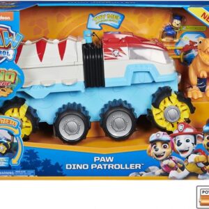 ست تراک بزرگ و فیگور سگ های نگهبان Paw Patrol سری Dino Rescue مدل Dino Patroller
