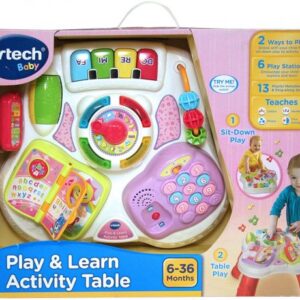 میز بازی آموزشی Vtech صورتی