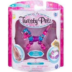 پک تکی دستبند درخشان Twisty Petz مدل Pickle Poodle