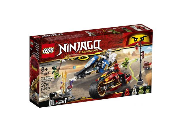 لگو مدل موتور Kai و Zane سری نینجاگو (70667), image