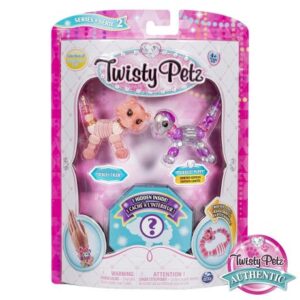 پک 3 تایی دستبندهای درخشان Twisty Petz مدل Tiger & Puppy, image