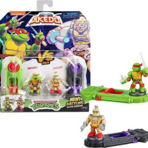 آکدو جنگجو پک 2 تایی مبارزه فیگورهای رافائل و کرانگ Akedo, تنوع: 15245-Raphael Vs Krang, image