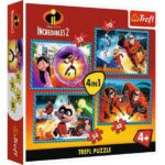 پازل 4 در 1 ترفل مدل شگفت انگیزان, image