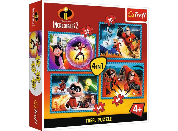 پازل 4 در 1 ترفل مدل شگفت انگیزان, image