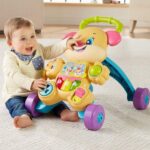واکر آموزشی هاپو کوچولوی Fisher Price مدل صورتی, image 9