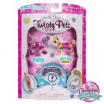 پک 3 تایی دستبندهای درخشان Twisty Petz مدل Poodle & Cheetah, image