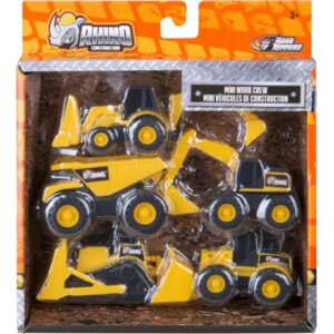 پک 5 تایی ماشین های راهسازی Nikko Toys سری Rhino Construction, image