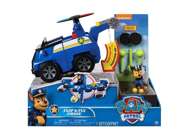 ماشین پرنده سگ های نگهبان پاپاترول Paw Patrol مدل چیس, image