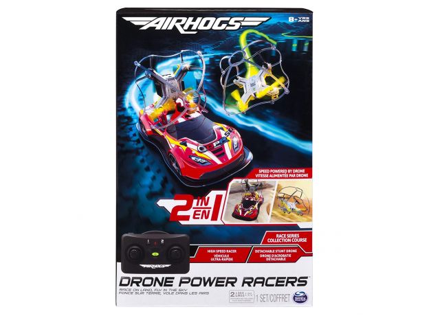 ماشین و هلیکوپتر کنترلی Air Hogs قرمز, image
