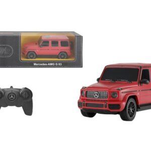ماشین کنترلی مرسدس بنز قرمز AMG G63 راستار با مقیاس 1:24