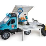 ست نجات حیوانات Dickie Toys همراه با کامیون Iveco, image 2