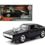 ماشین فلزی دوج چارجر Fast & Furious مدل Gloss Black با مقیاس 1:32, تنوع: 253202000-Dom's 1970 Dodge Charger, image