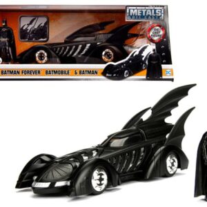 ماشین فلزی بتموبیل سری Batman for Ever به همراه فیگور بتمن با مقیاس 1:24, image