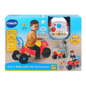 موتور سه حالته موزیکال Vtech قرمز, image