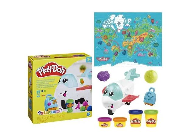 ست خمیر بازی هواپیمای اکتشافی Play Doh, image