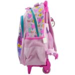 کوله پشتی چرخدار 40 سانتی هلو کیتی گلدار, image 5