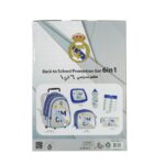 ست 6 در 1 کوله پشتی چرخدار 40 سانتی Real Madrid, image 16