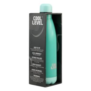 قمقمه آلومینیومی 500 میلی لیتری Cool Level مدل آبی