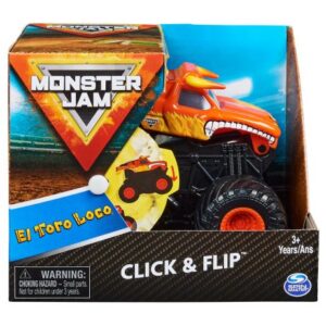 ماشین 15 سانتی Monster Jam سری Click and Flip مدل EL Toro Loco, image