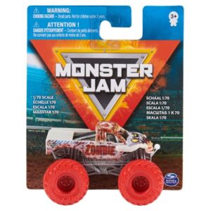 پک تکی ماشین Monster Jam با مقیاس 1:70مدل Zombie