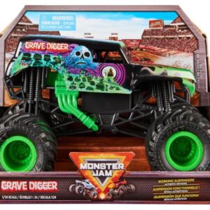 ماشین Monster Jam مدل Grave Digger با مقیاس 1:24, تنوع: 6056371-Grave Digger, image
