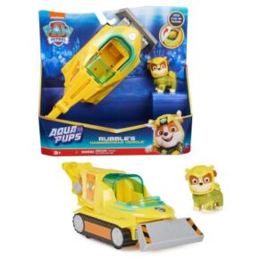 زیردریایی کله چکشی همراه با فیگور رابل سگ های نگهبان Paw Patrol سری Aqua Pups, تنوع: 6065229-Rubble, image