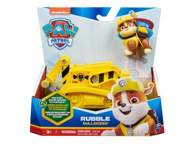 بولدوزر و فیگور سگ های نگهبان مدل رابل, تنوع: 6068360-Rubble, image
