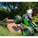 ماشین کنترلی Monster Jam مدل Mega Grave Digger با مقیاس 1:6, تنوع: 6066963-Mega Grave Digger, image 3
