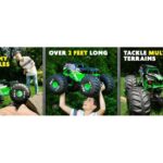 ماشین کنترلی Monster Jam مدل Mega Grave Digger با مقیاس 1:6, تنوع: 6066963-Mega Grave Digger, image 2