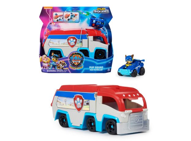 کامیون سگ های نگهبان Paw Patrol به همراه ماشین چیس سری Mighty Movie, image