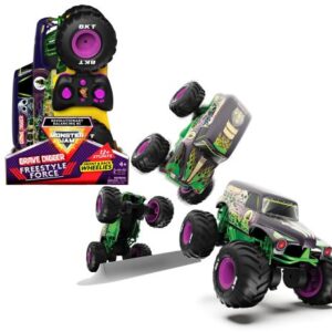 ماشین کنترلی تعادلی Monster Jam مدل Grave Digger با مقیاس 1:15