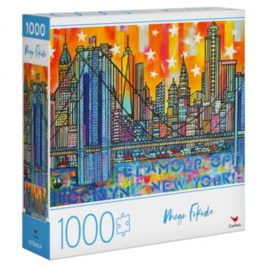 پازل 1000 تکه Spin Master طرح پل بروکلین فانتزی, تنوع: 6056424-Brooklyn New York, image