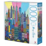 پازل 1000 تکه Spin Master طرح شهر نیویورک فانتزی, تنوع: 6056424-New York City, image 5