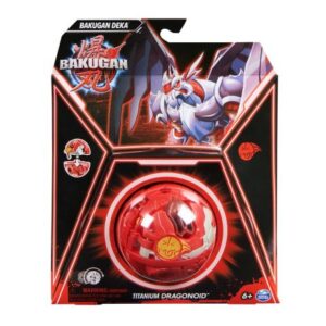 پک تکی باکوگان Bakugan سری Deka مدل Titanium Dragonoid