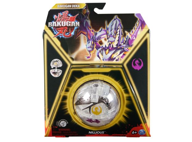 پک تکی باکوگان Bakugan سری Deka مدل Nillious شیشه ای, تنوع: 6067047-Nillious, image