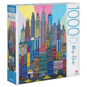 پازل 1000 تکه Spin Master طرح شهر نیویورک فانتزی, تنوع: 6056424-New York City, image