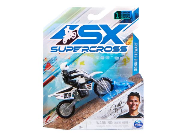 موتور سوپر کراس Ronnie Stewart شماره 606 با مقیاس 1:24, تنوع: 6059506-Ronnie Stewart, image